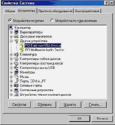 Пример диагностики устройств